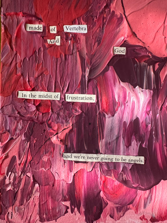 Frustrated 9x12 Original Painting