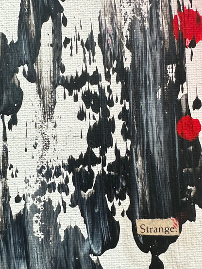 “Strange” Original Abstract Painting